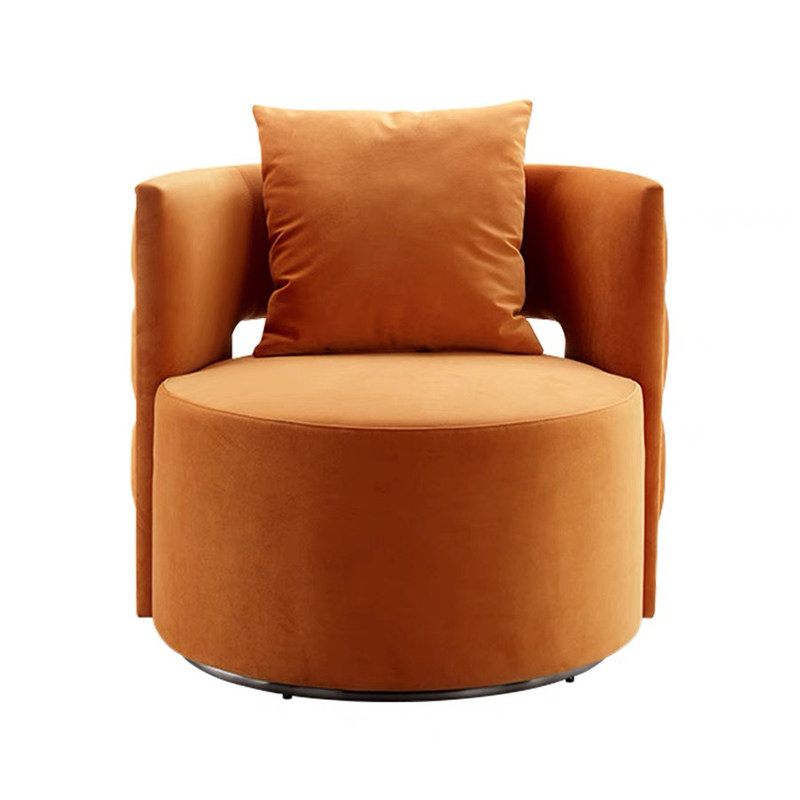 Dark Green Velvet Single Sofa Chair - Image 6